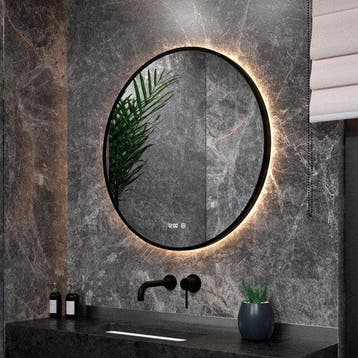 2dekans | Mirlux Badkamerspiegel - LED Verlichting &, Ophalen of Verzenden, Zo goed als nieuw