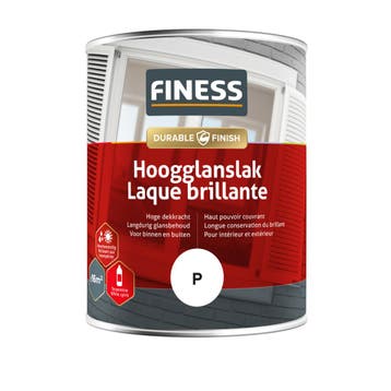 Finess Finess hoogglanslak 750 ml, antracietgrijs ral 7016, Verzenden, Nieuw