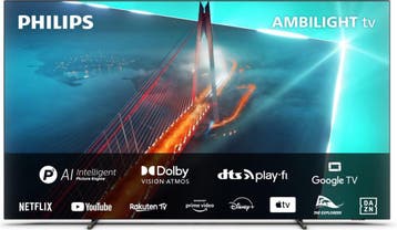 Philips 55OLED803 55 inch 4K OLED Smart TV Ambilight Android, Philips, OLED, 8k (UHD), Zo goed als nieuw