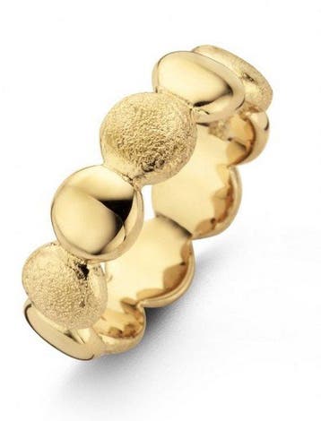 Casa Jewelry Ring Kyra - Goud Verguld - Maat 18.50, Verzenden, Nieuw