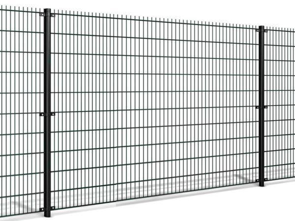 Veiling - Dubbelstaaf hekwerk zwart 2,03 x 149m, Tuin en Terras, Schuttingen