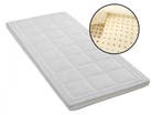 Topper Natuur Latex Deluxe 200 - diverse maten, Verzenden, Nieuw