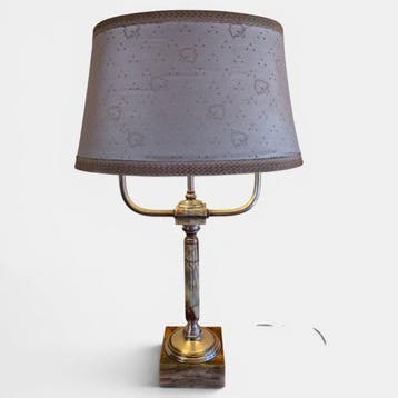 Argento - Tafellamp - .800 zilver - Tafellamp met drie, Antiek en Kunst