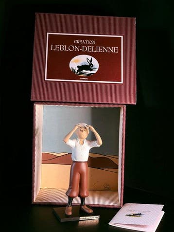 Beeldje - Statuette Leblon-Delienne - Le crabe aux pinces, Nieuw