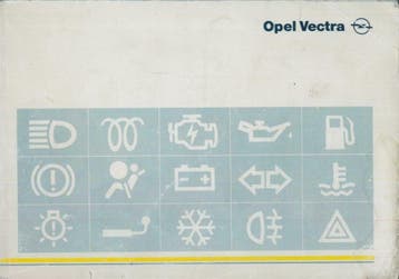 1995 Opel Vectra instructieboekje handleiding Nederlands, Auto diversen, Verzenden