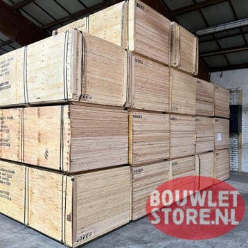 Underlayment 18 mm | 4 mm platen TG2 | plaat rechte kanten, Ophalen of Verzenden, Nieuw, Hout, Minder dan 20 mm