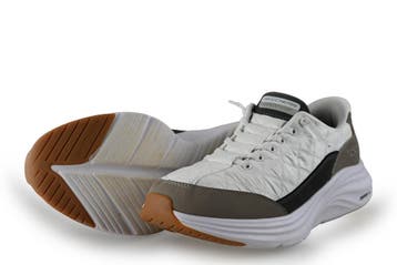 Skechers Instappers in maat 42 Wit, Kleding | Heren, Verzenden, Wit, Overige typen, Zo goed als nieuw