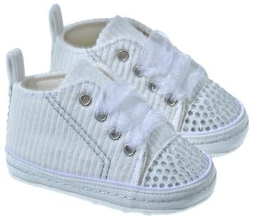 EMC baby schoen wit glitter - Schoenmaat 16 (0-3 maanden), Kleding | Dames, Ophalen of Verzenden, Nieuw