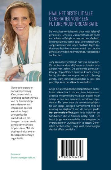 Het generatie-effect 9789024464357 Kim Jansen, Boeken, Verzenden, Zo goed als nieuw, Kim Jansen