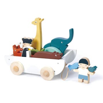 Tender Leaf houten speelgoedboot Vr van €24,99 voor €24,90, Ophalen of Verzenden, Nieuw