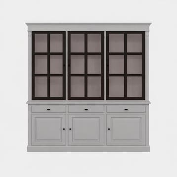 123Kast - Buffetkast Montana 03 - 200x46x220H cm - 3 stalen, Verzenden, Nieuw