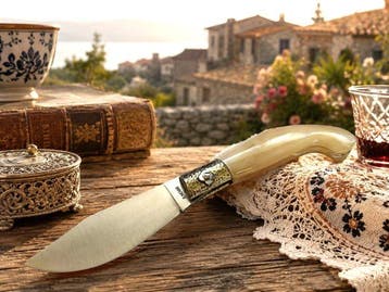 Monni Monni Scuoio Sardegna – Coltello artigianale in corno
