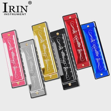 IRIN 10-Gats Kleurrijke C-Toets Harmonica - Perfect voor Beg, Muziek en Instrumenten, Verzenden, Nieuw