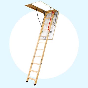 Fakro LWK  Komfort 280/3 zoldertrap sparing 70x130, Verzenden, Nieuw, Trap