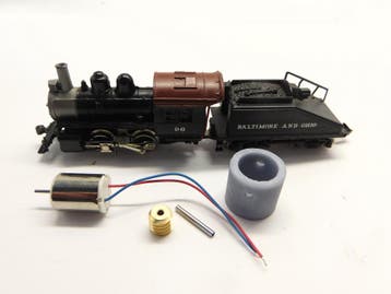 Micromotor NRI004G Rivarossi / Atlas / Con-Cor 0-4-0, Overige merken, Gelijkstroom, Verzenden, Overige typen