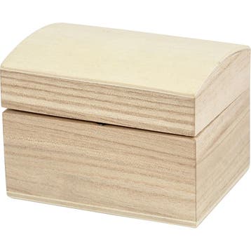 Schatkist, afm 8x6x4,5 cm, 1 stuk, Nieuw