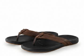 Reef Slippers in maat 42 Zwart, Slippers, Verzenden, Zwart, Zo goed als nieuw