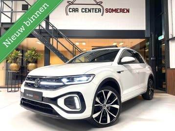 Zakelijke Lease |  Volkswagen T-Roc 1.5 TSI R-Line/ Cam/ Key, Automaat, Wit, Nieuw, Dealer onderhouden