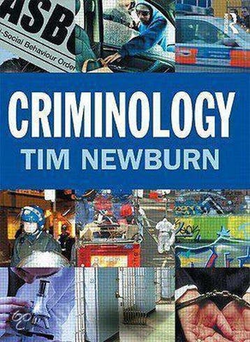 Criminology - Tim Newburn 9781843922841, Verzenden, Gelezen, Tim Newburn