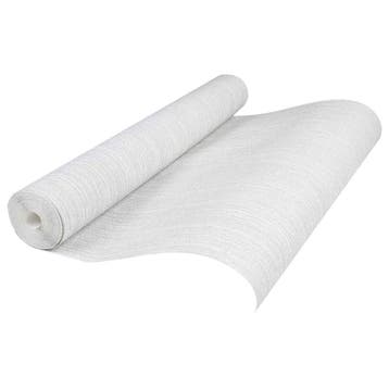 vidaXL 3D Vast Behang Gestreept Lichtgrijs 10 x 0,53 m, Huis en Inrichting, Stoffering | Behang, Verzenden