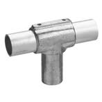 Buiskoppeling insteek T-stuk Ø 42 mm Aluminium, Verzenden, Nieuw