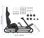 Racing Wheel Stand met Stoel Verstelbaar Shifter Mount, Spelcomputers en Games, Verzenden, Nieuw
