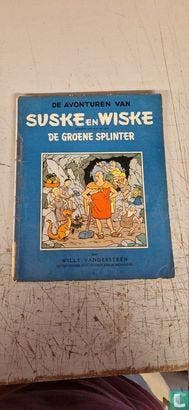 Suske en Wiske - De groene splinter - 1957, Eén stripboek, Verzenden, Gelezen, Vandersteen, Willy.