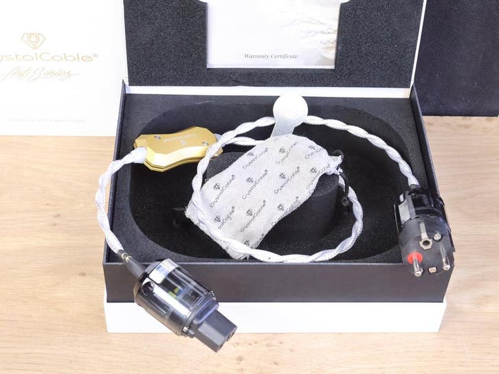 Crystal Cable Art Series Monet high end audio power cable 1,, Audio, Tv en Foto, Audiokabels en Televisiekabels, Overige kabels