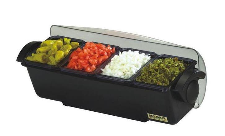 Bar dispenser met Handgrepen | 4 bakjes | 6,6L, Zakelijke goederen, Horeca | Overige, Verzenden