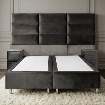 van Schaik Boxspring Platinum Deluxe zonder matrassen - 200, Nieuw