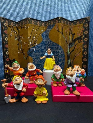 Bully - Speelgoedfiguurtjes Snow White and the Seven Dwarfs, Verzamelen, Nieuw