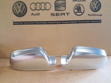 Audi A3 S3 A4 S4 A5 S5 RS Alu Chrome Spiegelkap Origineel, Verzenden, Nieuw