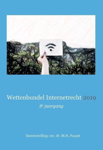 9789493134003 Wettenbundel Internetrecht 8 -   Wettenbund..., Verzenden, Zo goed als nieuw