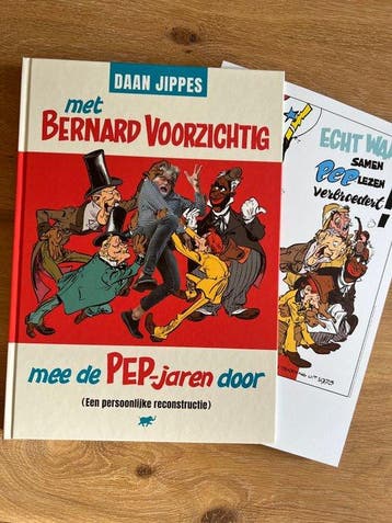 De PEP-jaren van Daan Jippes - Met Bernard Voorzichtig mee, Boeken, Nieuw