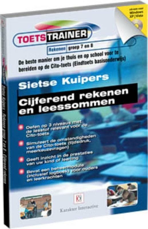 Cijferend rekenen en leessommen / Toetstrainer rekenen, Boeken, Overige Boeken, Zo goed als nieuw, Verzenden