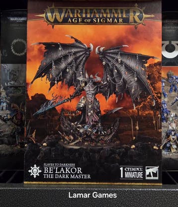 Slaves to darkness Belakor The Dark Master (Warhammer Age of, Ophalen of Verzenden, Nieuw