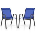 LIVSK Terrasstoelenset - Ergonomische Rugleuning - Voorgevor, Verzenden, Nieuw