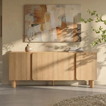 *WOONWINKEL* Eiken Dressoir Modern, Huis en Inrichting, Verzenden, Nieuw