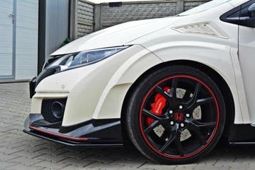 Front Splitter V.1 HONDA CIVIC IX TYPE R, Verzenden