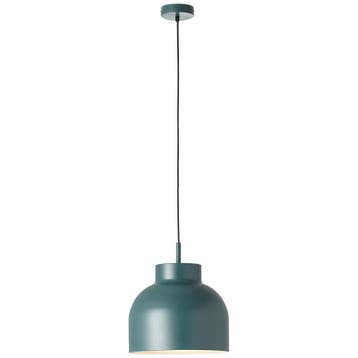 Turquiose hanglamp Keano, Metaal, Huis en Inrichting, Ophalen of Verzenden, Nieuw, Metaal, Basis