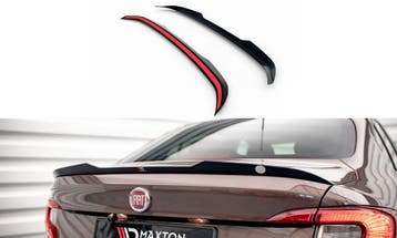 Spoiler Fiat Tipo S Sedan Maxton Glans Zwart, Ophalen of Verzenden, Nieuw