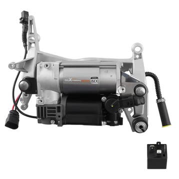 Luchtvering compressor met houder geschikt voor Audi Q7 4..., Auto-onderdelen, Ophanging en Onderstel, Verzenden, Nieuw, Audi