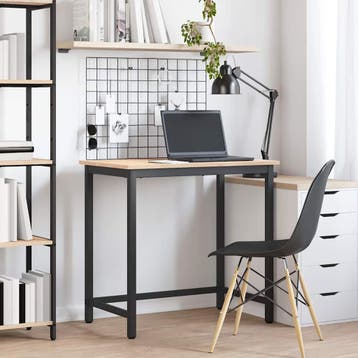 vidaXL Tafel Naturel 80 x 50 x 77 cm Engineered hout en, Verzenden, Nieuw