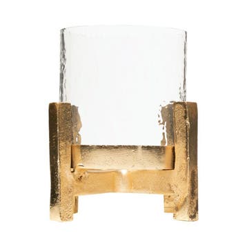 windlicht op pootjes champagne goud small, Verzenden, Nieuw
