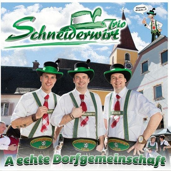 - Schneiderwirt Trio – A echte Dorfgemeinschaft (CD), Cd's en Dvd's, Cd's | Wereldmuziek, Ophalen of Verzenden