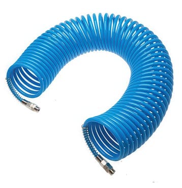 5m Spiraal Luchtslang 12x9mm PA R3/8 Mannelijke Connector, Verzenden, Nieuw
