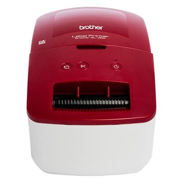 Brother QL-600R labelprinter rood, Verzenden, Nieuw, Etiket, Brother