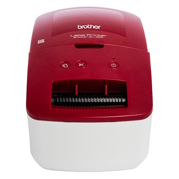 Brother QL-600R labelprinter rood, Computers en Software, Labelprinters, Etiket, Nieuw, Verzenden