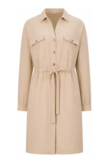 Esqualo Overhemd in maat 42 Beige, Kleding | Dames, Truien en Vesten, Esqualo, Verzenden, Zo goed als nieuw, Beige
