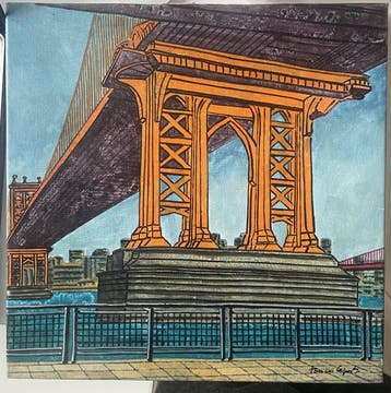 Tonino Caputo (1933-2021) - Manhattan Bridge
